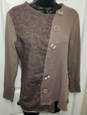 Neon Buddha Brown Top